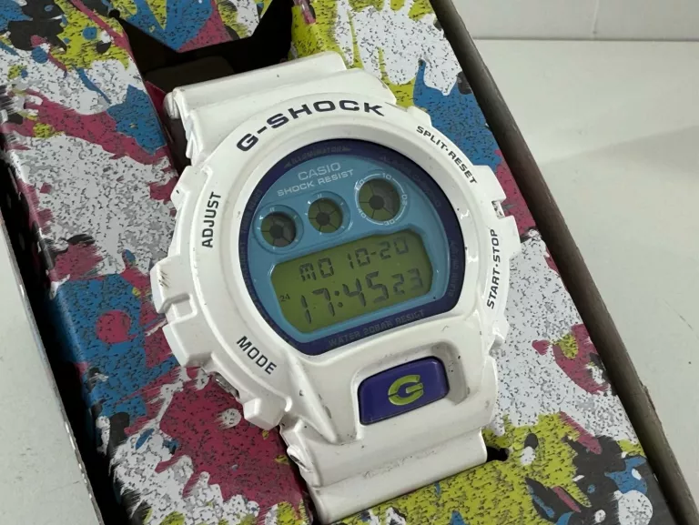 ZEGAREK MĘSKI CASIO G-SHOCK DIGITAL CRAZY COLORS DW-6900RCS-7ER