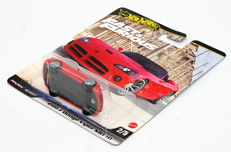 AUTKO HOT WHEELS PREMIUM FAST AND FURIOUS 2003 DODGE VIPER SRT10 (HNW46)