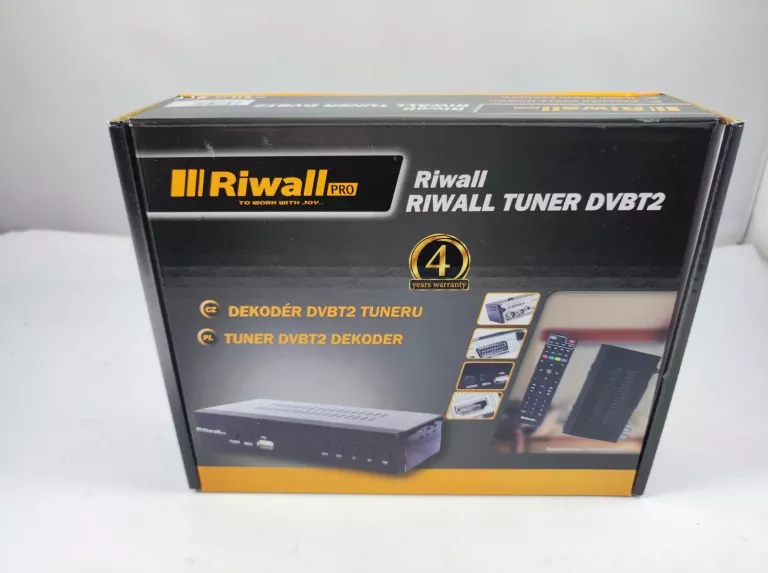 DEKODER DVBT RIWALL PRO TUNER IGŁA! KOMPLET