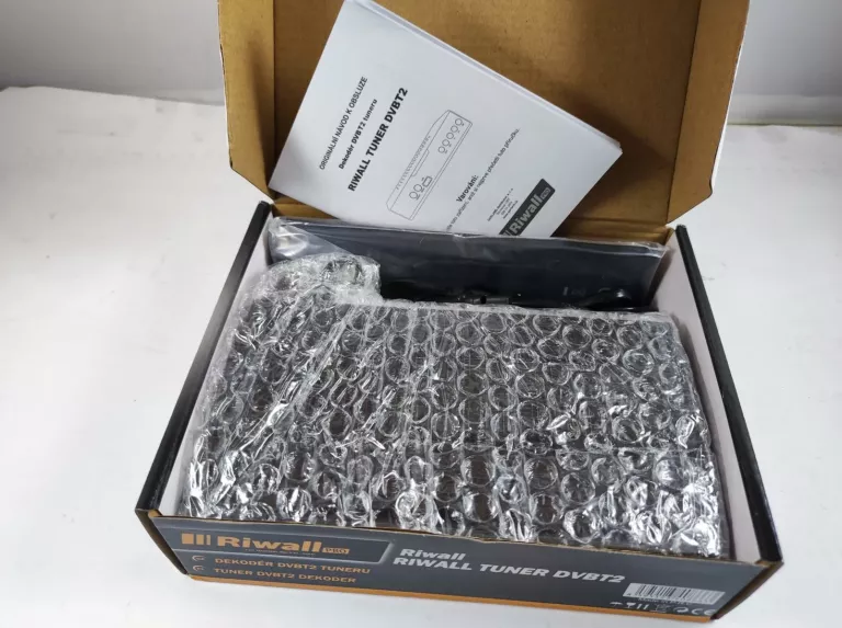 DEKODER DVBT RIWALL PRO TUNER IGŁA! KOMPLET