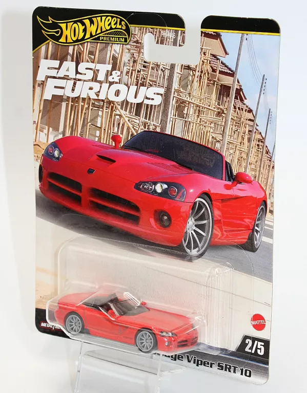 AUTKO HOT WHEELS PREMIUM FAST AND FURIOUS 2003 DODGE VIPER SRT10 (HNW46)