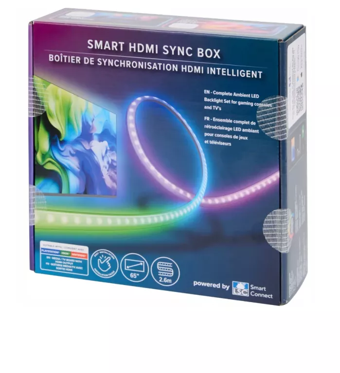 OŚWIETLENIE LED SMART HDMI SYNC BOX LSC SMART CONNECT 2.6M 8712879162834