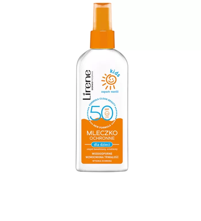 MLECZKO OCHRONNE 50 LIRENE OLEJEK BAWEŁNIANY EMOLIENTY 150ML 09/2026