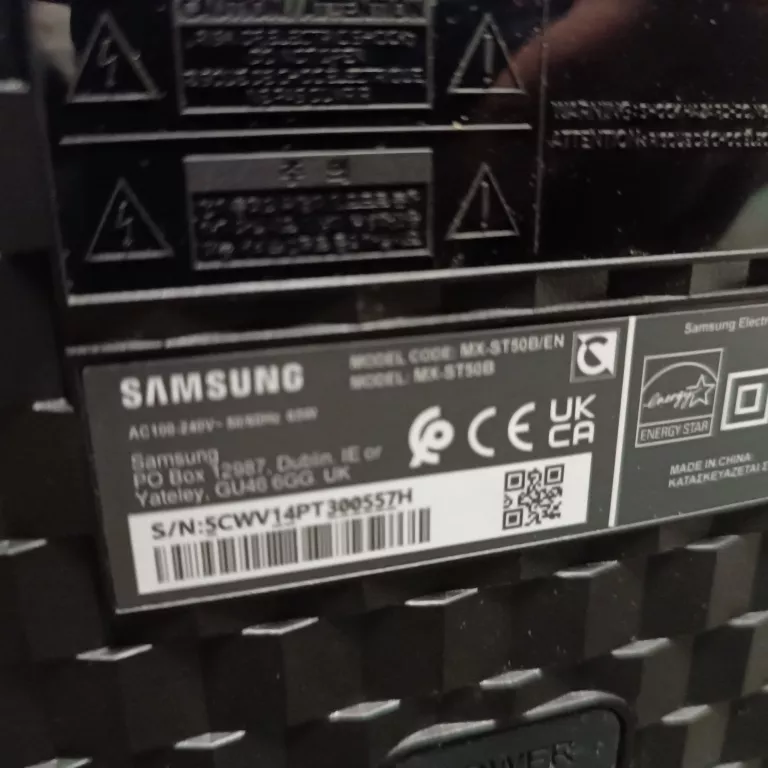 GŁOŚNIK SAMSUNG MX-ST50B 240W BLUETOOTH