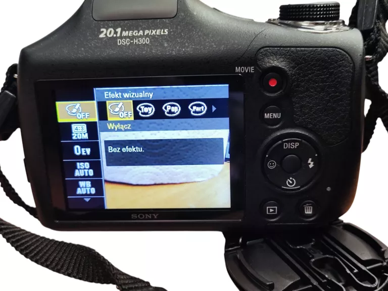 APARAT SONY DSC-H300 + FUTERAŁ, KARTA PAM. 16GB !STAN BDB!