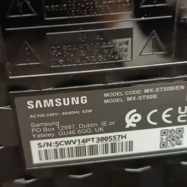 GŁOŚNIK SAMSUNG MX-ST50B 240W BLUETOOTH