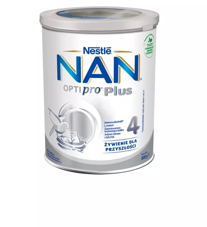 MLEKO NESTLE NAN OPTIPRO 4 PLUS NASTĘPNE 800G