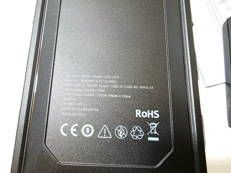 ROZRUSZNIK JUMP STARTER CAR JUMP +POWERBANK