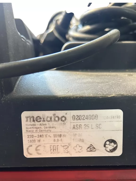 odkurzacz-przemyslowy-metabo-asr-25-l-sc-pojemnosc-zbiornika-2500