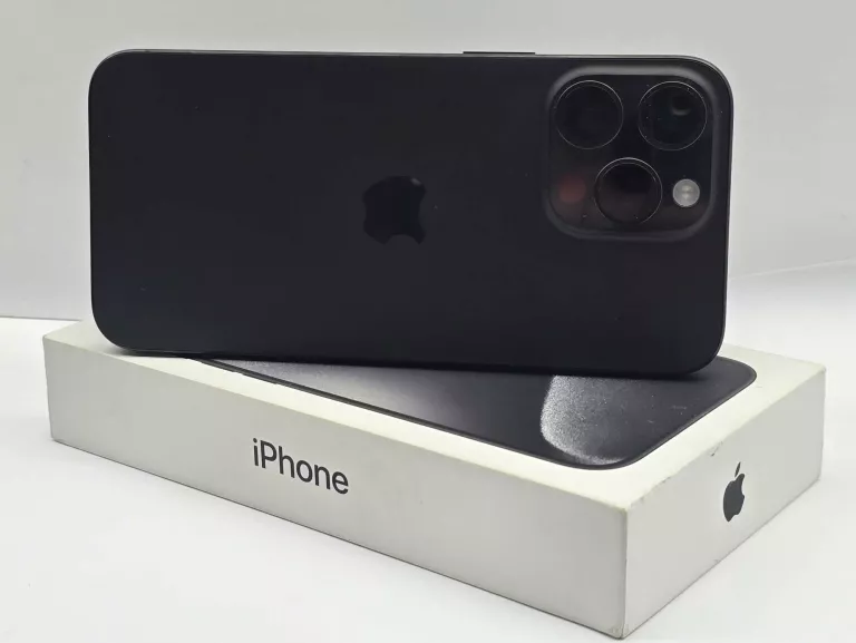 SMARTFON APPLE IPHONE 15 PRO MAX 8/256 GB BAT 100% STAN PERFEKCYJNY !!!