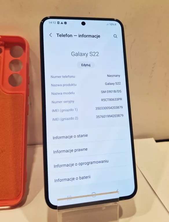TELEFON SAMSUNG GALAXY S22 128GB