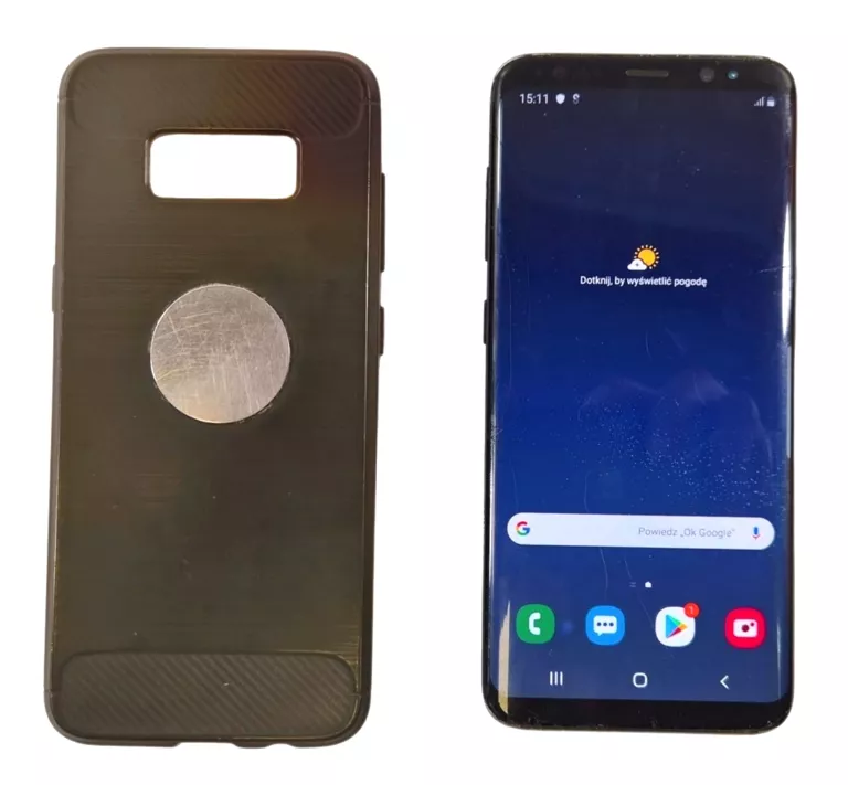 SMARTFON SAMSUNG GALAXY S8 4 GB / 64 GB 4G - POBITY EKRAN
