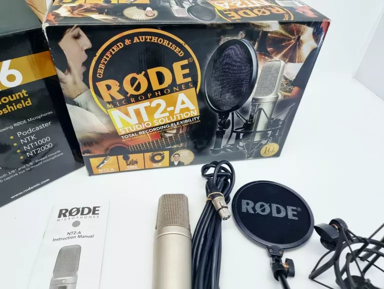 RODE NT2-A – ZESTAW DO NAGRAŃ WOKALNYCH
