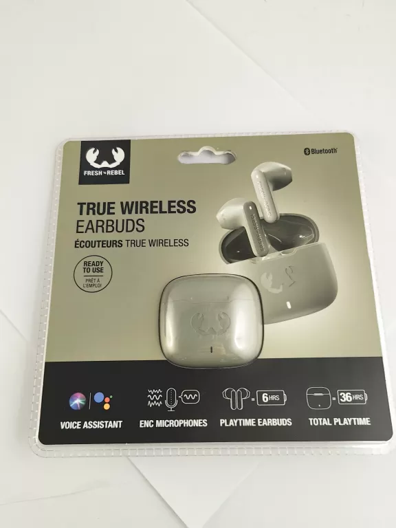 SŁUCHAWKI BLUETOOTH FRESH N REBEL 3ATW1201 ZIELONE