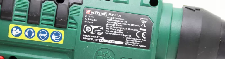 WIERTARKA UDAROWA PARKSIDE 121 A1