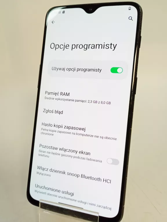 SMARTFON ONEPLUS 6T 8 GB / 256 GB 4G (LTE) CZARNY