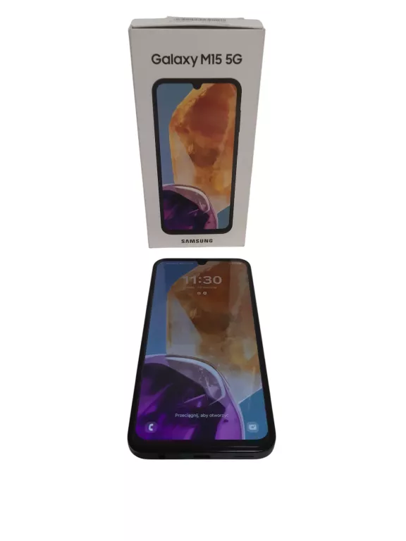 TELEFON SAMSUNG GALAXY M15 5G 4/128GB PUDEŁKO
