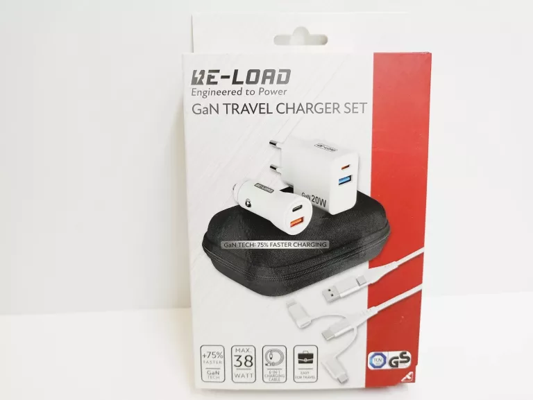 ŁADOWARKA RELOAD GAN TRAVEL CHARGER SET