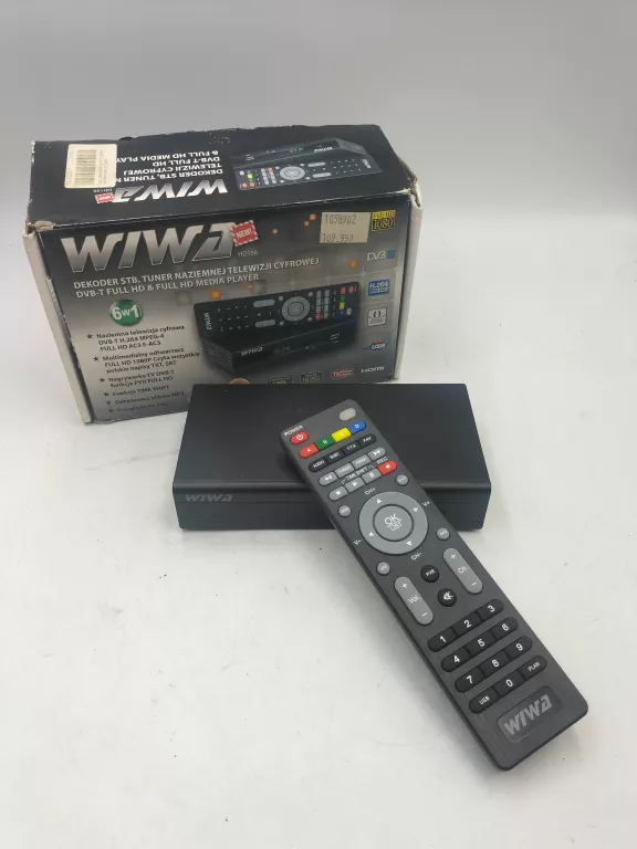 DEKODER DVBT-2 WIWA H.265 PUD
