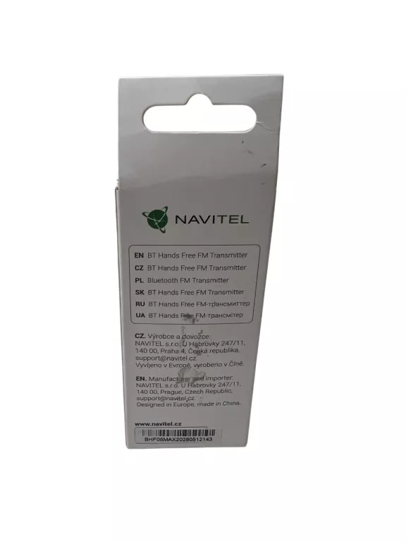 TRANSMITER FM BLUETOOTH NAVITEL BHF05 MAX