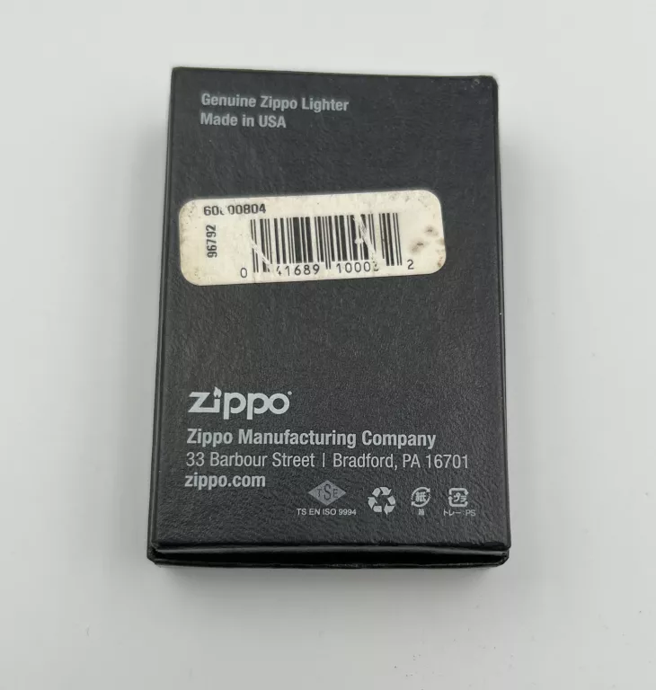 ZAPALNICZKA ZIPPO PUDEŁKO