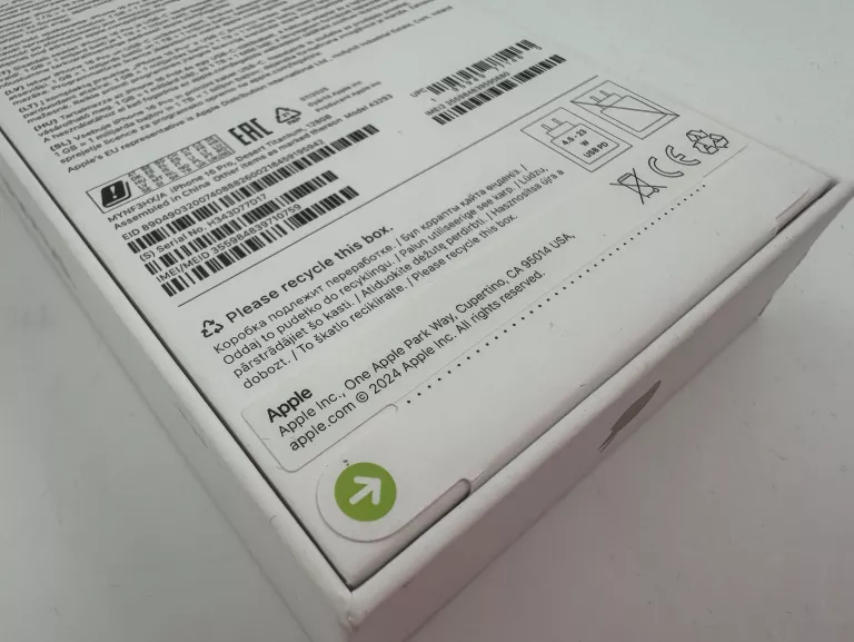 TELEFON APPLE IPHONE 16 PRO 5G 128GB DESERT TITANIUM KOMPLT NO