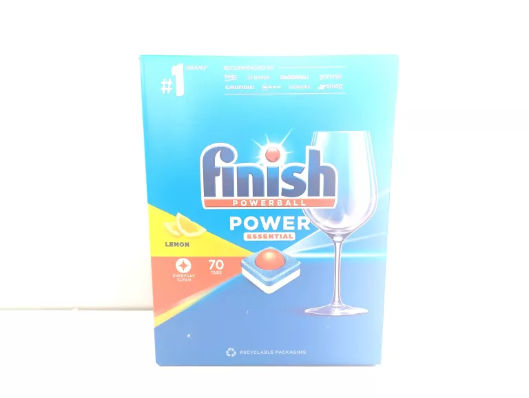 FINISH POWER ESSENTIALS TABLETKI DO ZMYWARKI LEMON 70 SZTUK