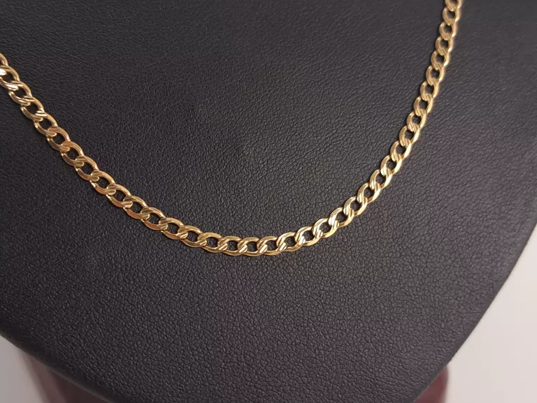 ZŁOTY ŁAŃCUSZEK PANCERKA 58CM 6,73G 333