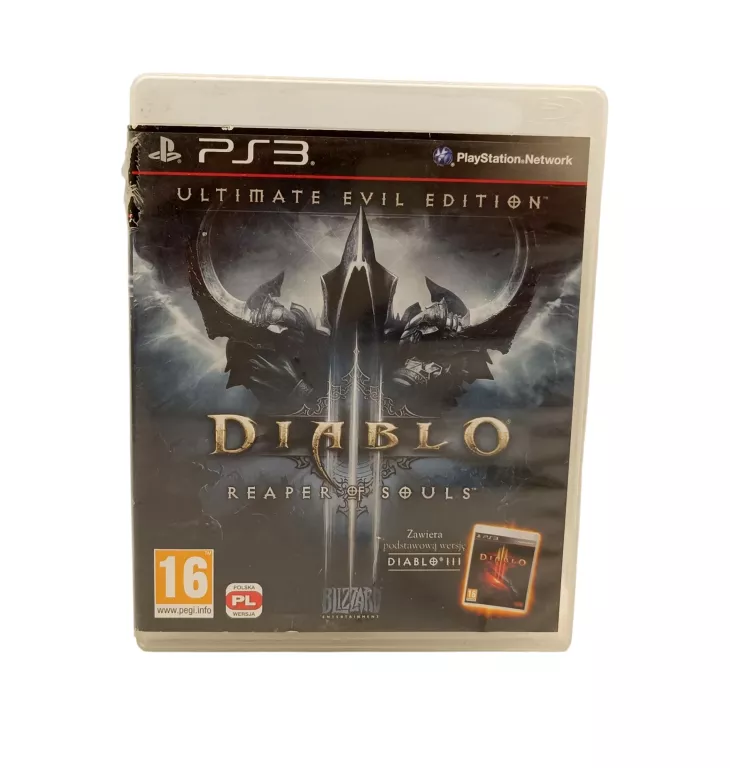 DIABLO III: REAPER OF SOULS - ULTIMATE EVIL EDITION PLAYSTATION 3 (PS3) PU