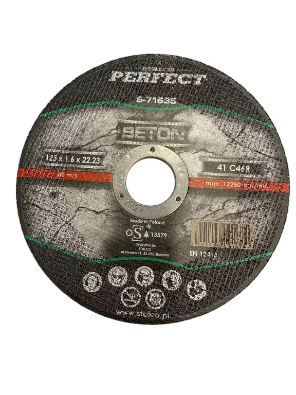 TARCZA DO CIĘCIA BETONU 125X1,6X22,23MM