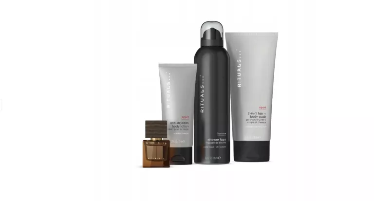 RITUALS RITUAL OF HOMME ŻEL PIANKA PERFUMY DUŻY ZESTAW DLA MĘŻCZYZN