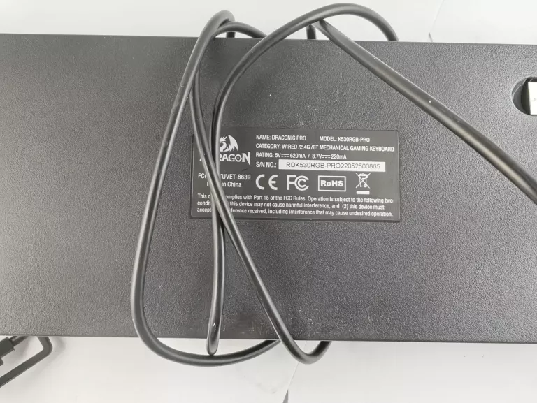 KLAWIATURA MECHANICZNA REDRAGON K530RGB-PRO
