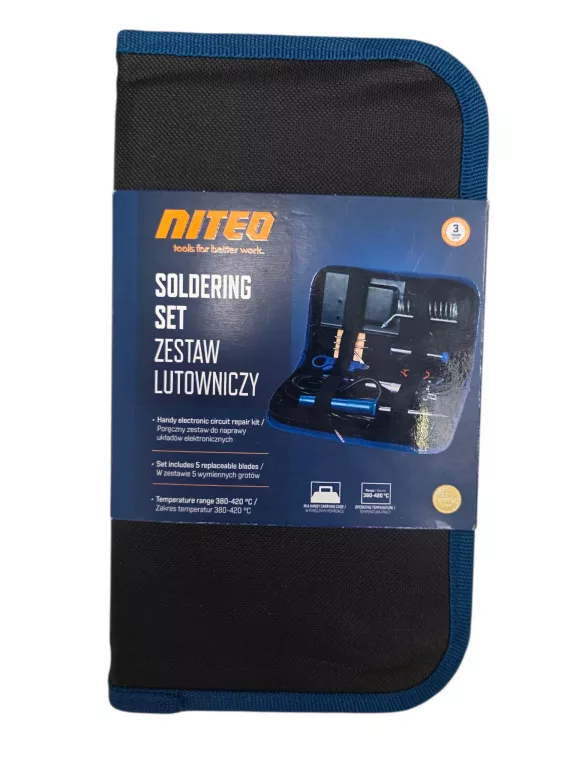 ZESTAW LUTOWNICZY NITEO 250068-SST KOMPLET POWYSTAWOWY