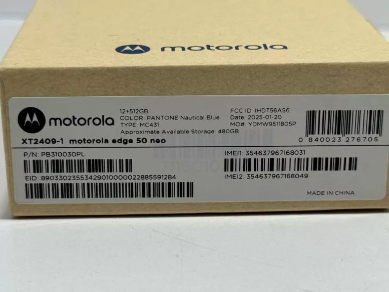 MOTOROLA EDGE 50 NEO 5G 12/512GB PLOMBY Z PLUSA NA CZESCI