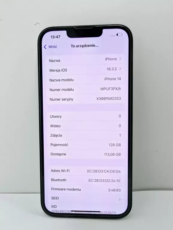 TELEFON IPHONE 14 6/128GB
