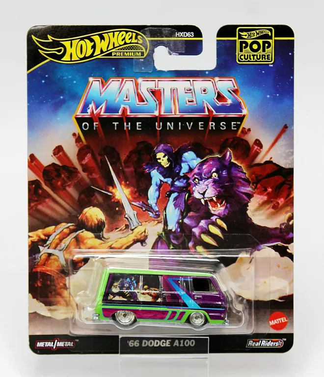 AUTKO HOT WHEELS PREMIUM MARSTERS OF THE UNIVERSE 66 DODGE A100 (JBL69)