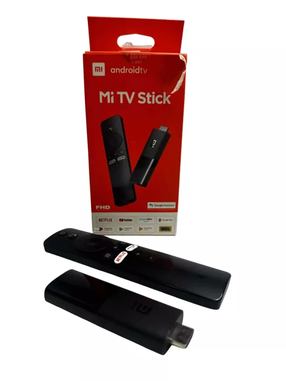 XIAOMI MI STICK TV CZARNY ODTWARZACZ MULTIMEDIALNY 4K