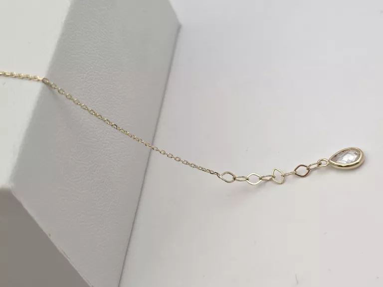 ZŁOTA BRANSOLETKA JASKÓŁKI - 585 14K 17,5-19,5CM 1,15G