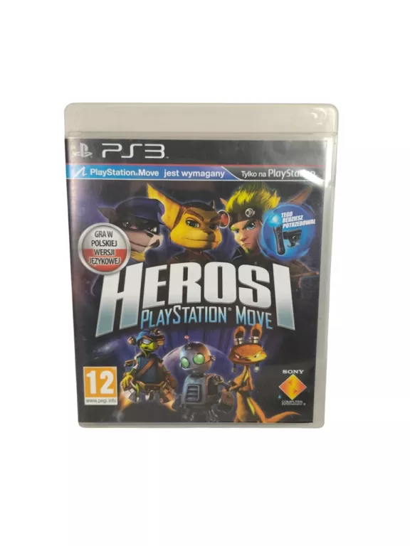 GRA HEROSI PLAYSTATION MOVE PS3