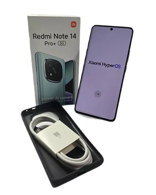 TELEFON XIAOMI REDMI NOTE 14 PRO+ 5G 512GB IDEAŁ!