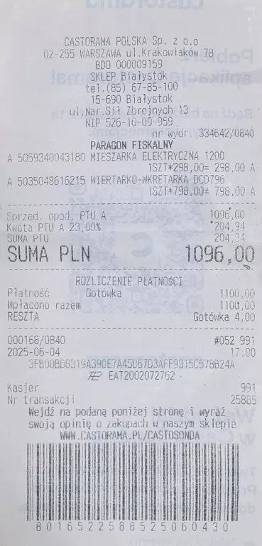 WIERTARKO-WKRĘTARKA DEWALT DCD796D2 XR 18V Z UDAREM 2X2AH