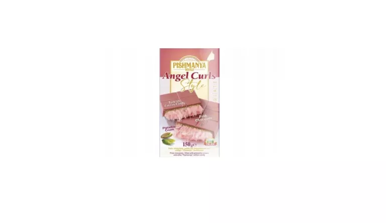 RÓŻOWA CZEKOLADA ANGEL HAIR ANIELSKIE WŁOSY 150G Z WATĄ CUKROWĄ