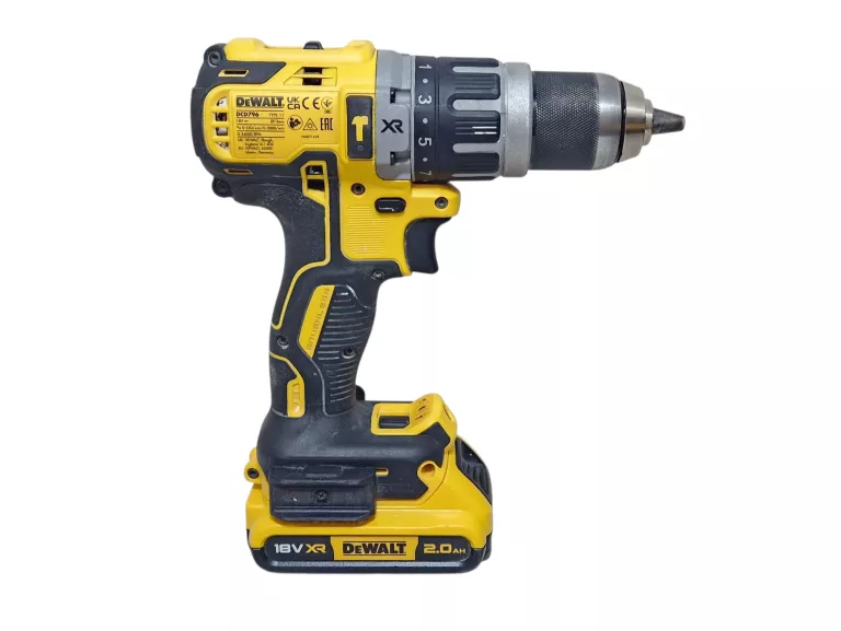 WIERTARKO-WKRĘTARKA DEWALT DCD796D2 XR 18V Z UDAREM 2X2AH