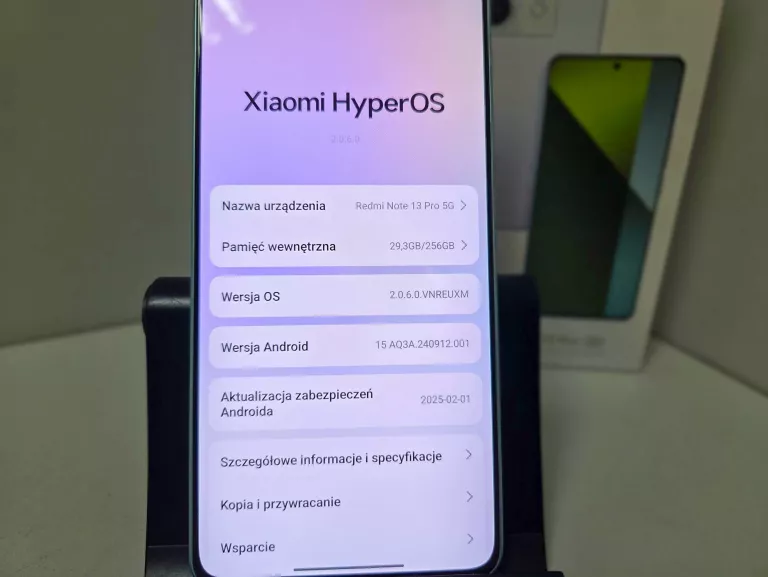 TELEFON XIAOMI REDMI NOTE 13 PRO 5G 8/256 GB