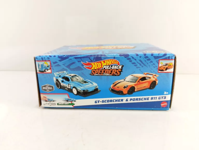 SAMOCHODZIKI HOT WHEELS PULL-BACK SPEEDERS (2-PAK) RÓŻNE MODELE