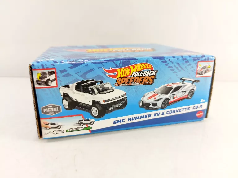 SAMOCHODZIKI HOT WHEELS PULL-BACK SPEEDERS (2-PAK) RÓŻNE MODELE