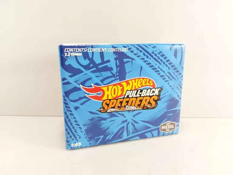 SAMOCHODZIKI HOT WHEELS PULL-BACK SPEEDERS (2-PAK) RÓŻNE MODELE