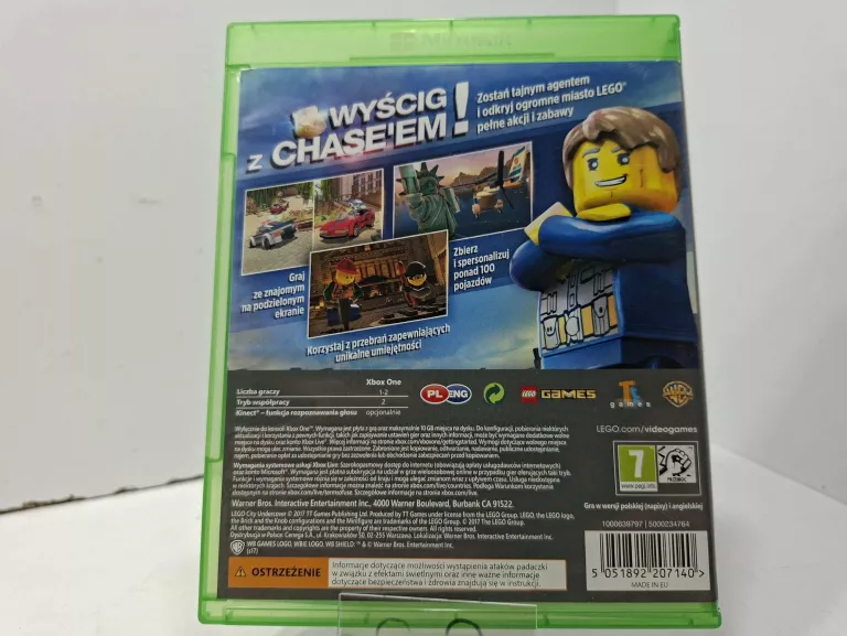 LEGO CITY TAJNY AGENT XONE