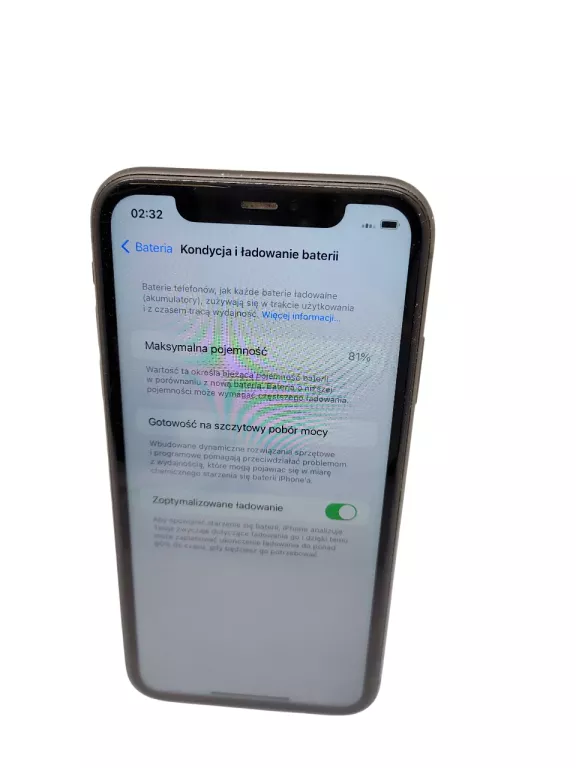 TELEFON IPHONE 11 64GB KONDYCJA BATERI 81% PORYSOWANY EKRAN
