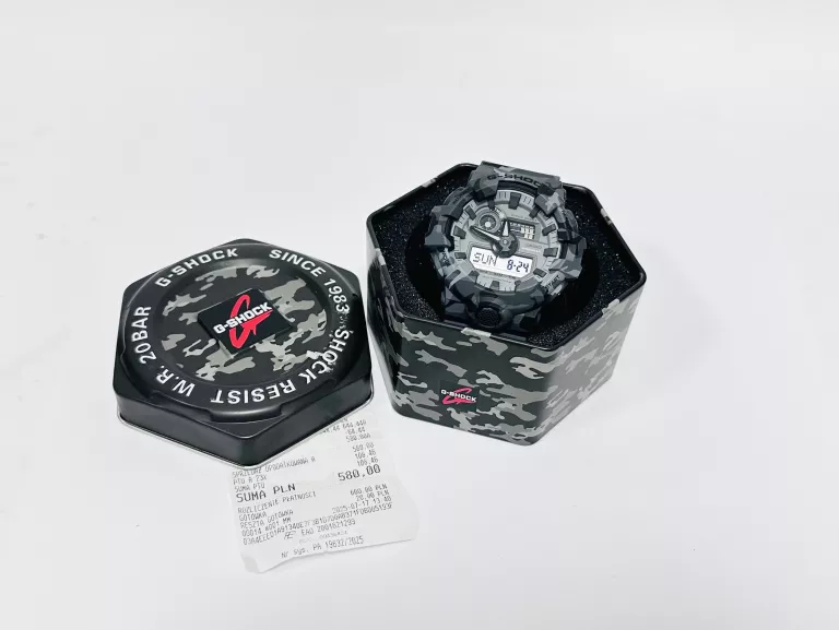 ZEGAREK CASIO G SHOCKGA-700CM-8AER GWARANCKA KOMPLET